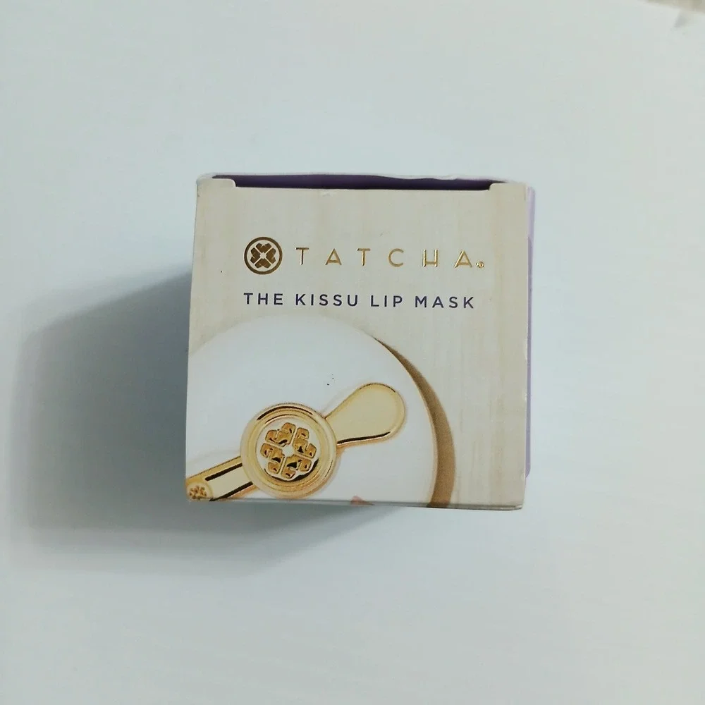 Tatcha The Kissu Lip Mask Japanese Peach Jelly Treatment Hydrating Balm 0.32oz